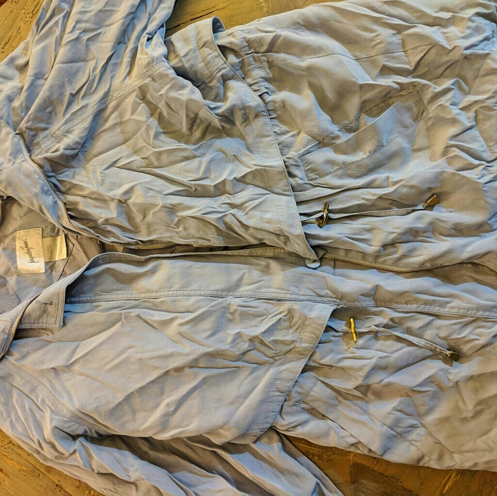 Light blue jacket by Jaqueline Ferrar